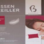 Hoofdkussen "Bonnanotte" eendenveren