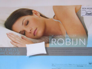 Hoofdkussen "Robijn" boxmodel