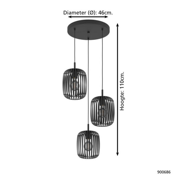 EGLO hanglamp Romazzina - Afbeelding 2