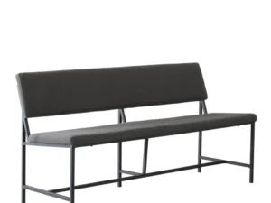Eetkamerbank grijs 160cm