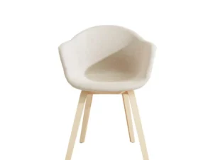 Eetkamerstoel beige (set van 4)