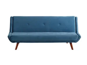 Slaapbank blauw