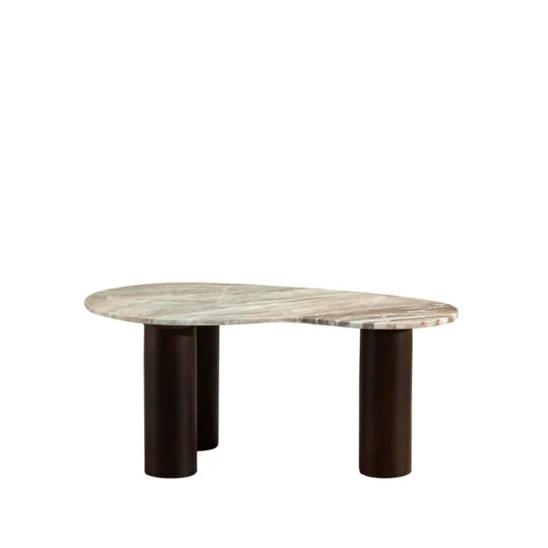 Salontafel bruin/marmer - Afbeelding 2