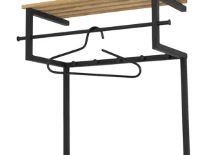 Spinder Design Rizzoli Wandkapstok - Zwart (excl. hangers)