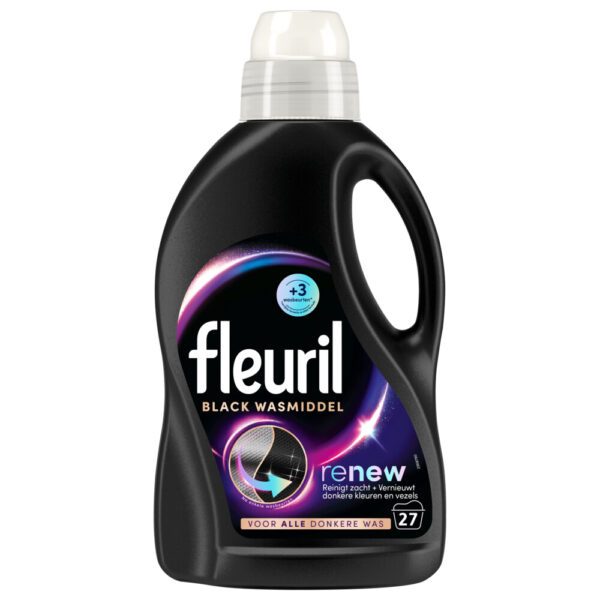 Fleuril black wasmiddel 27 wasbeurten