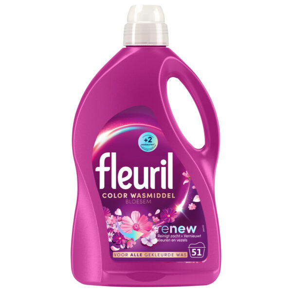Fleuril color wasmiddel bloesem 51 wasbeurten