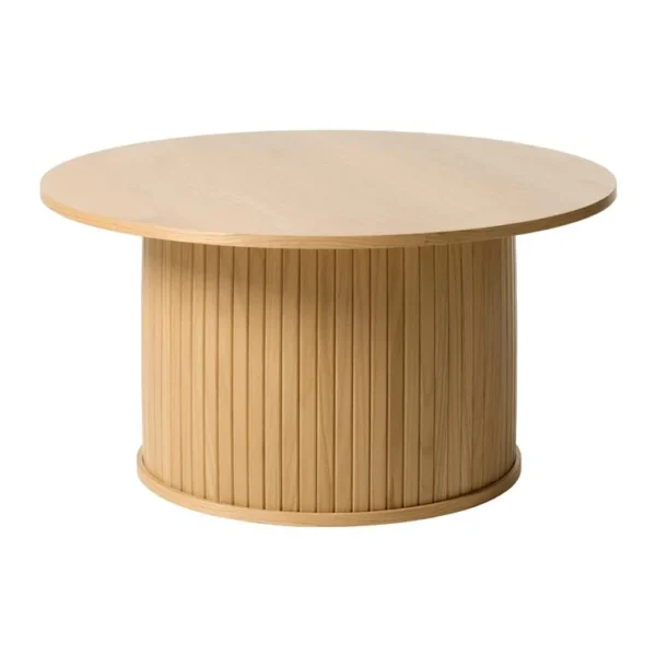 Salontafel Naturel Eiken ø90cm