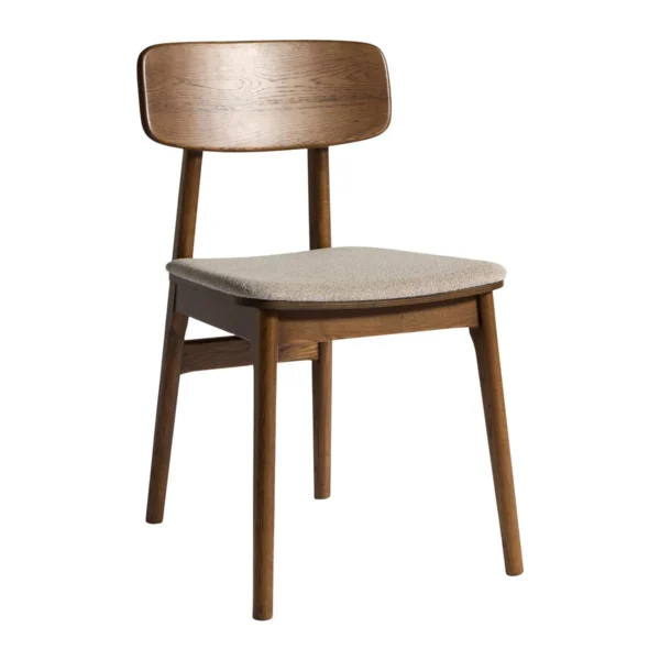 Eetkamerstoel Smoked Eiken/zand (set van 4)