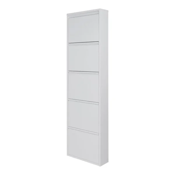 Spinder Design Billy 5 Schoenenkast - Wit