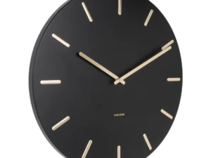 Karlsson Charm Wandklok Ø 45 cm - Zwart