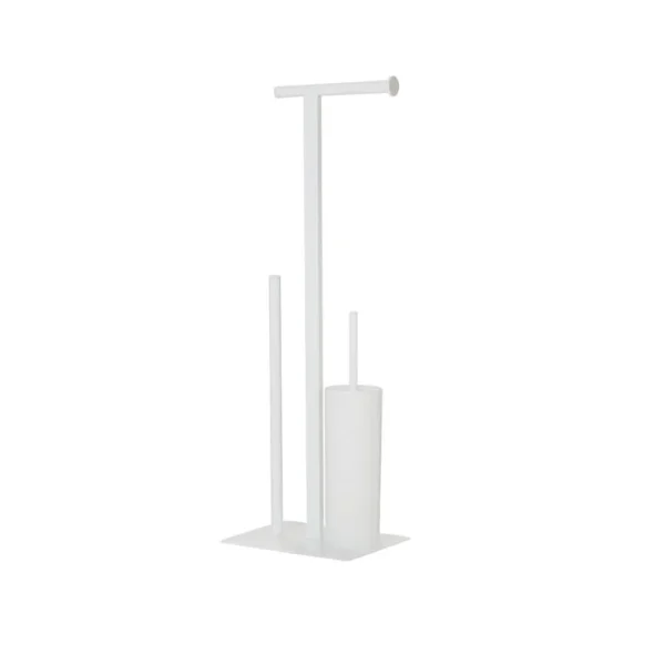 Sealskin Square Toiletbutler - Toiletrolhouder  Vrijstaand - Wit