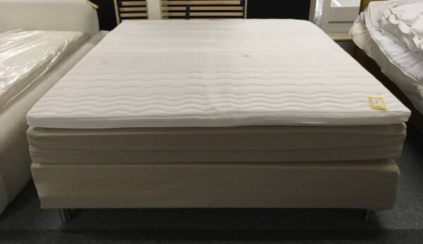 Boxspringcombinatie met topper 180x200cm (geen hoofdbord)