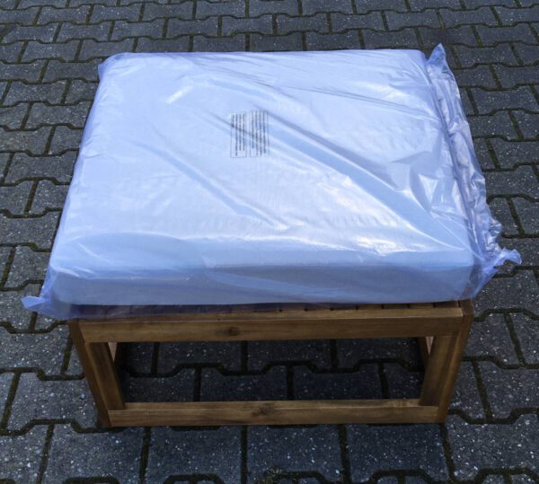 Hocker met kussen