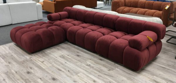 Modulaire hoekbank Rood