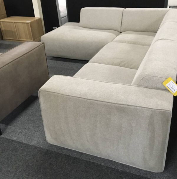 Hoekbank links Beige - Afbeelding 2