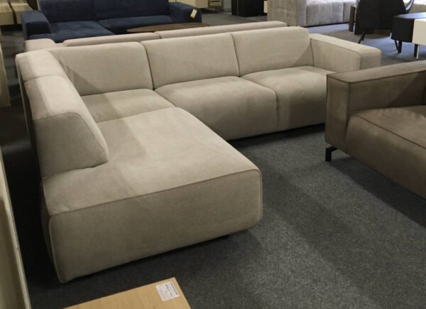 Hoekbank links Beige