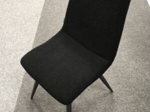Eetkamerstoel zwart (set van 4)