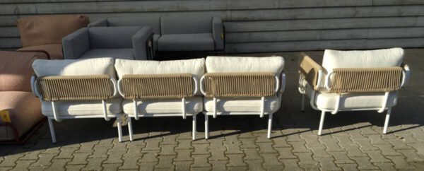3 Zits loungebank met fauteuil - Afbeelding 2