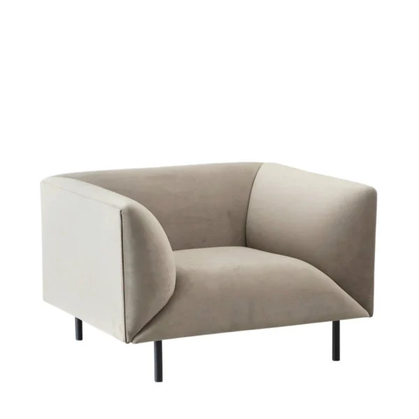 Fauteuil Taupe