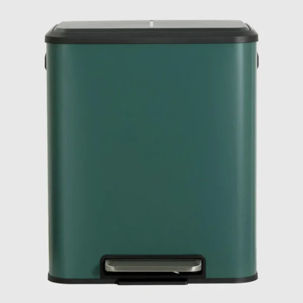Prullenbak groen (15L+15L)