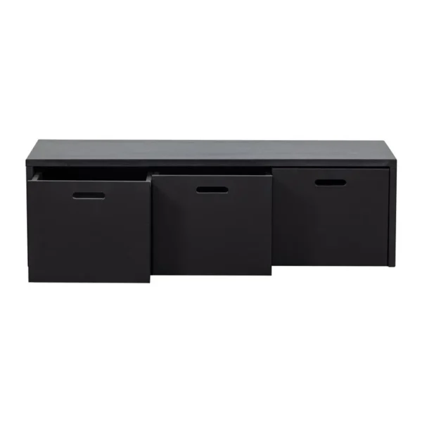 Kistbank Zwart - Afbeelding 2