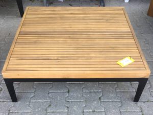 Lounge salontafel vierkant (100x100cm)
