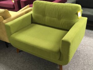 Fauteuil knalgroen