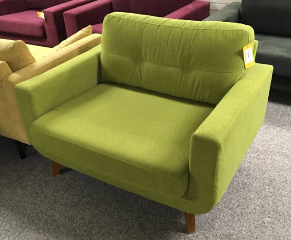 Fauteuil knalgroen