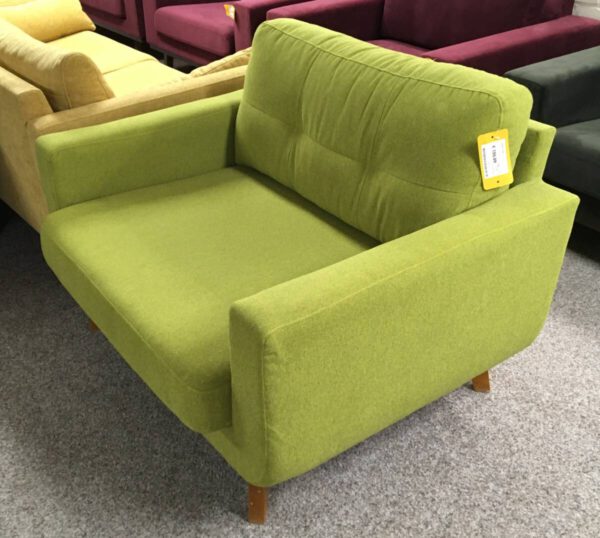 Fauteuil knalgroen - Afbeelding 2