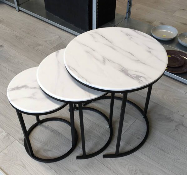Bijzettafel (set van 3)