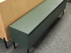 Tv-meubel groen 150cm