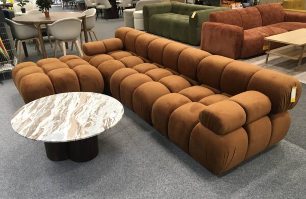 Milo Casa Tropea  Modulaire 3-zitsbank met hocker - Afbeelding 2