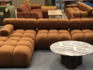 Milo Casa Tropea  Modulaire 3-zitsbank met hocker