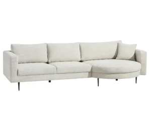 Hoekbank licht beige