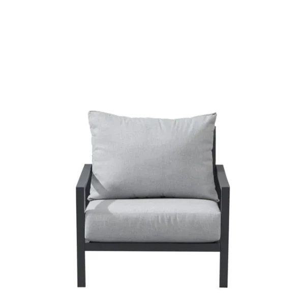 Loungestoel Antraciet
