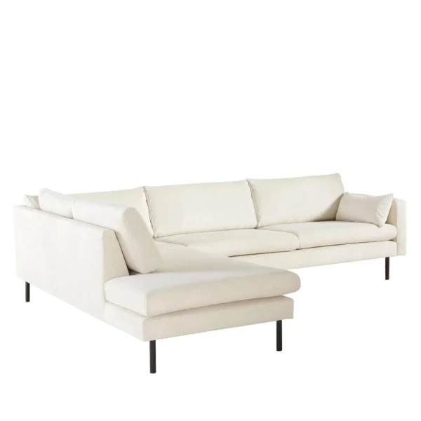 Hoekbank Large Links Crème - Afbeelding 2