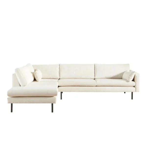 Hoekbank Large Links Crème