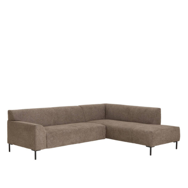 Hoekbank Bruin rechts