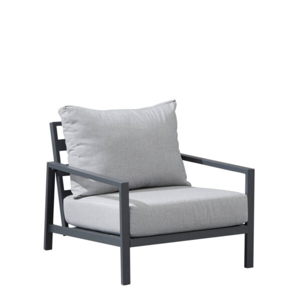 Loungestoel Antraciet - Afbeelding 2