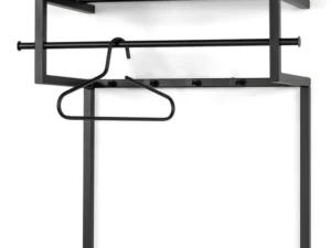 Spinder Design Rizzoli Wandkapstok - Black Edition (excl. hangers)