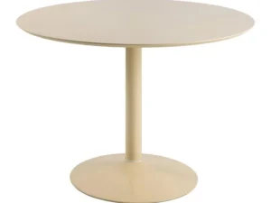 Eetkamertafel Beige ø110cm