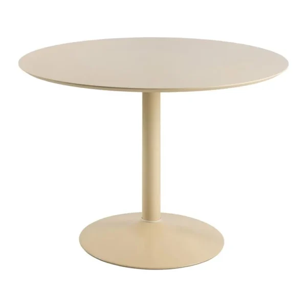 Eetkamertafel Beige ø110cm