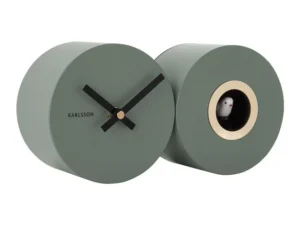 Karlsson Duo Cuckoo Wandklok - Groen