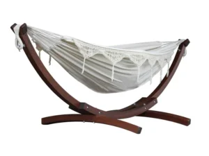 Vivere Double Cotton Hangmat met Standaard