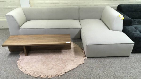 Hoekbank velvet rechts