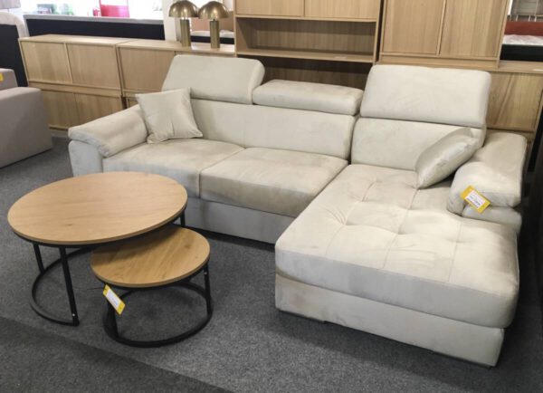 Hoekbank rechts velvet