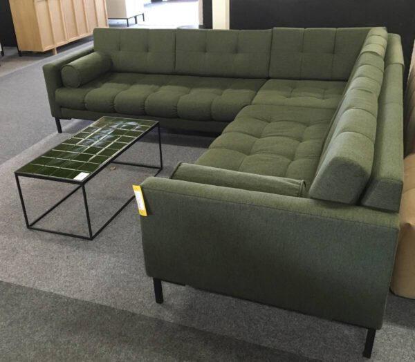 Hoekbank Groen - Afbeelding 2