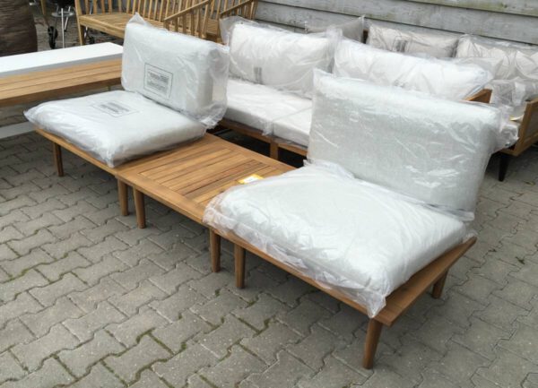 2 Loungestoelen + tafel - Afbeelding 2