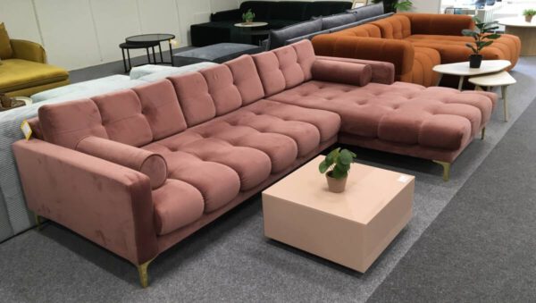 Cosmopolitan Design Hoekbank Bali Roze - Afbeelding 2