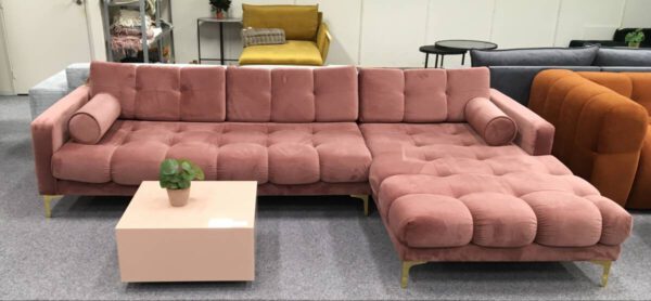 Cosmopolitan Design Hoekbank Bali Roze